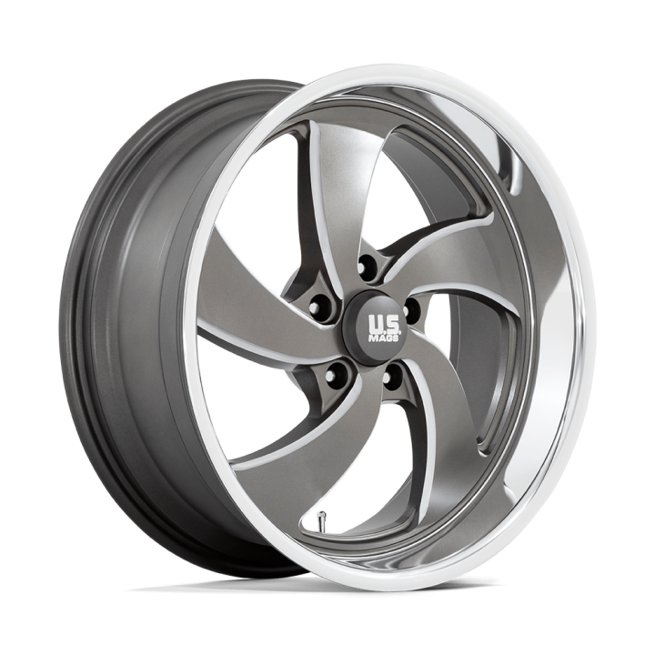 Felga aluminiowa U133 DESPERADO Anthracite Milled Diamond Cut Lip US MAGS 8.0x20 ET1 5x127 R