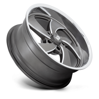 Felga aluminiowa U133 DESPERADO Anthracite Milled Diamond Cut Lip US MAGS 8.0x20 ET1 5x127 R - ujęcie 2