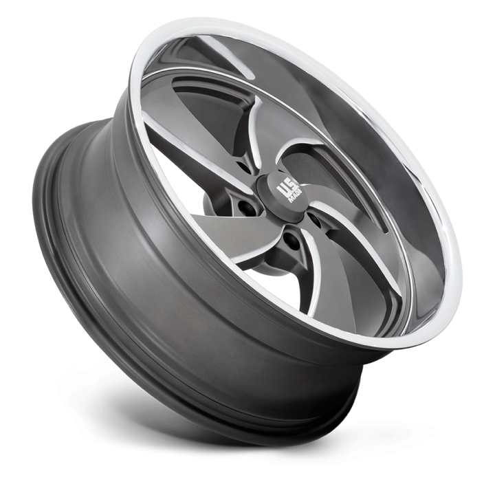 Felga aluminiowa U133 DESPERADO Anthracite Milled Diamond Cut Lip US MAGS 8.0x20 ET1 5x127 R - ujęcie 2