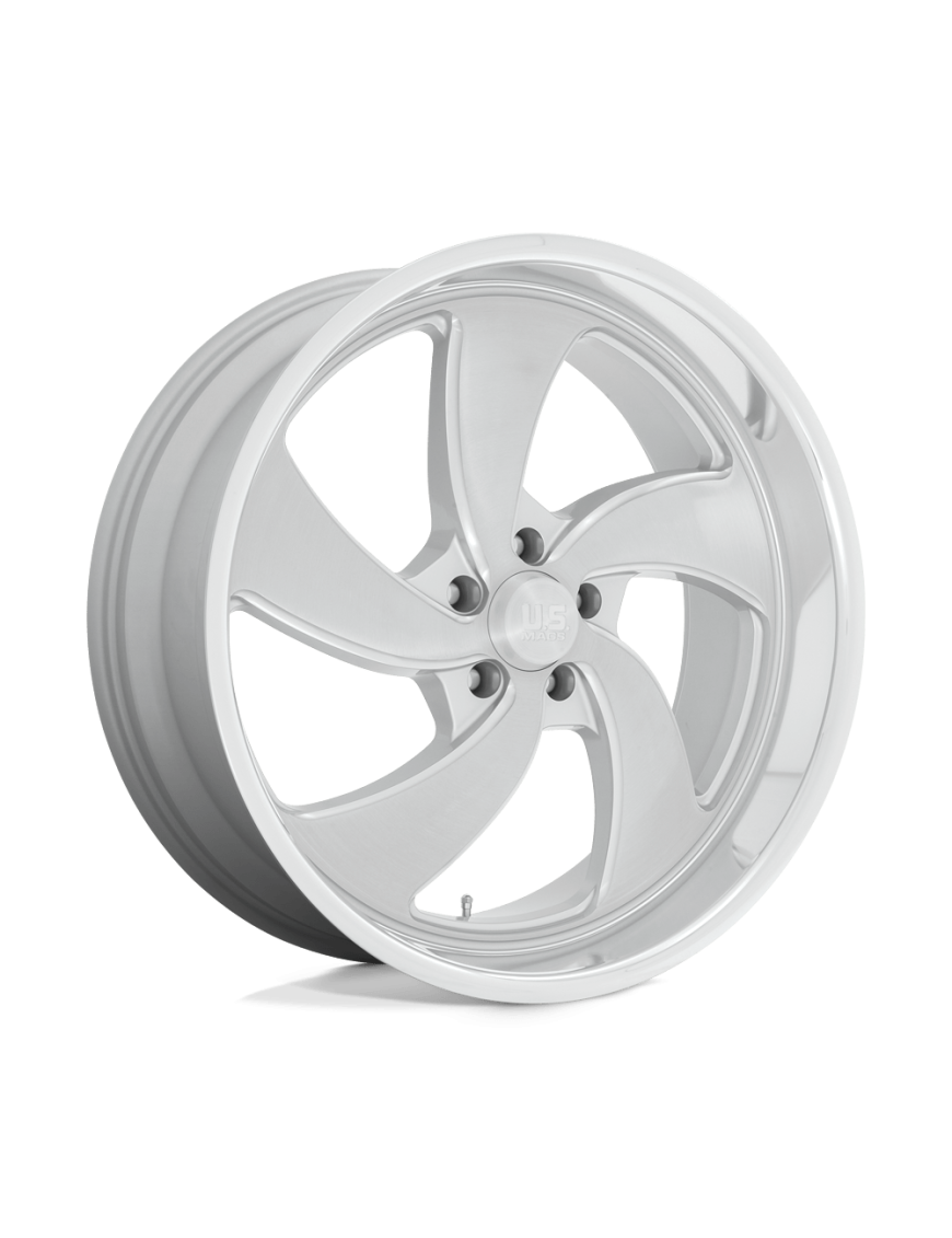 Felga aluminiowa U134 DESPERADO Silver Brushed Face Milled Diamond Cut Lip US MAGS 8.5x22 ET1 5x127 L