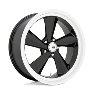 Felga aluminiowa U136 TS Gloss Black W/ Diamond Cut Lip US MAGS 9.0x22 ET15 5x127 R