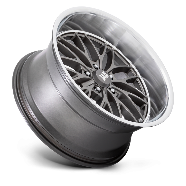 Felga aluminiowa U139 SANTA CRUZ Anthracite W/ Diamond Cut Lip US MAGS 8.5x20 ET6 5x127 - ujęcie 3
