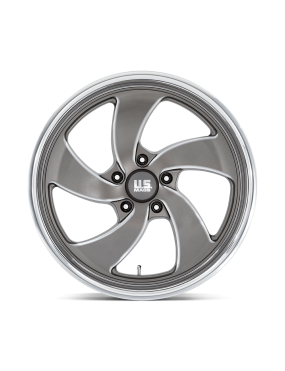 Felga aluminiowa U133 DESPERADO Anthracite Milled Diamond Cut Lip US MAGS 8.0x20 ET1 5x127 R