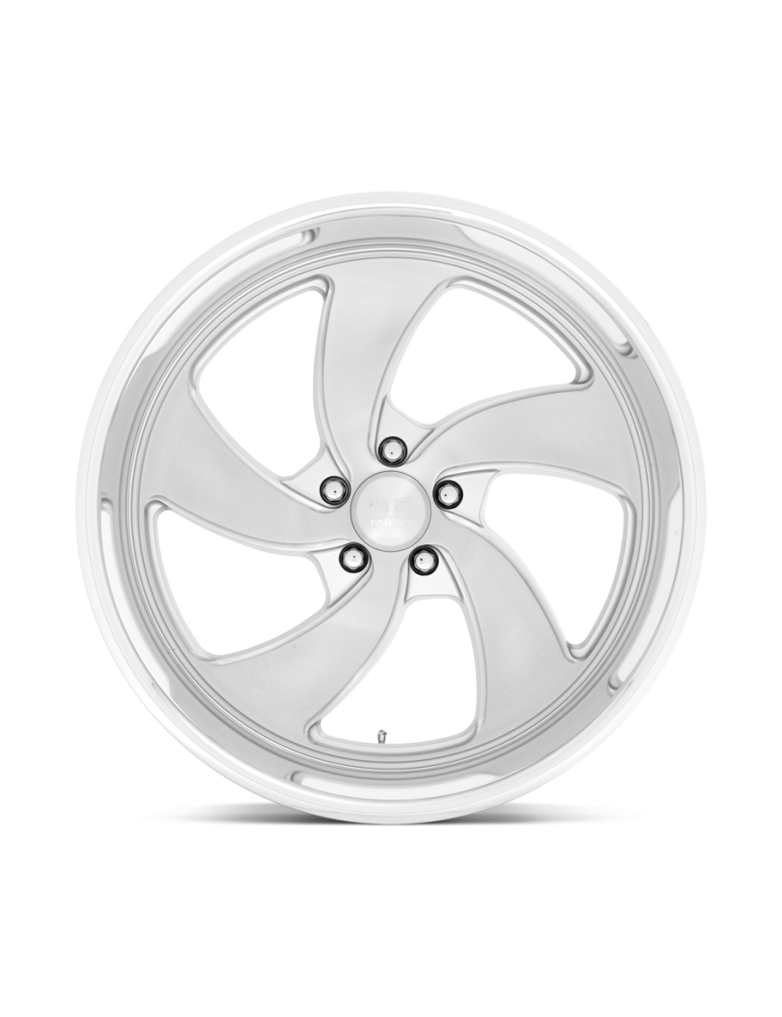 Felga aluminiowa U134 DESPERADO Silver Brushed Face Milled Diamond Cut Lip US MAGS 8.5x22 ET1 5x127 L