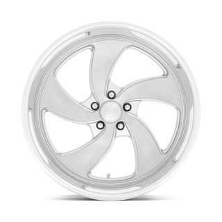 Felga aluminiowa U134 DESPERADO Silver Brushed Face Milled Diamond Cut Lip US MAGS 8.5x22 ET1 5x127 R - ujęcie 2