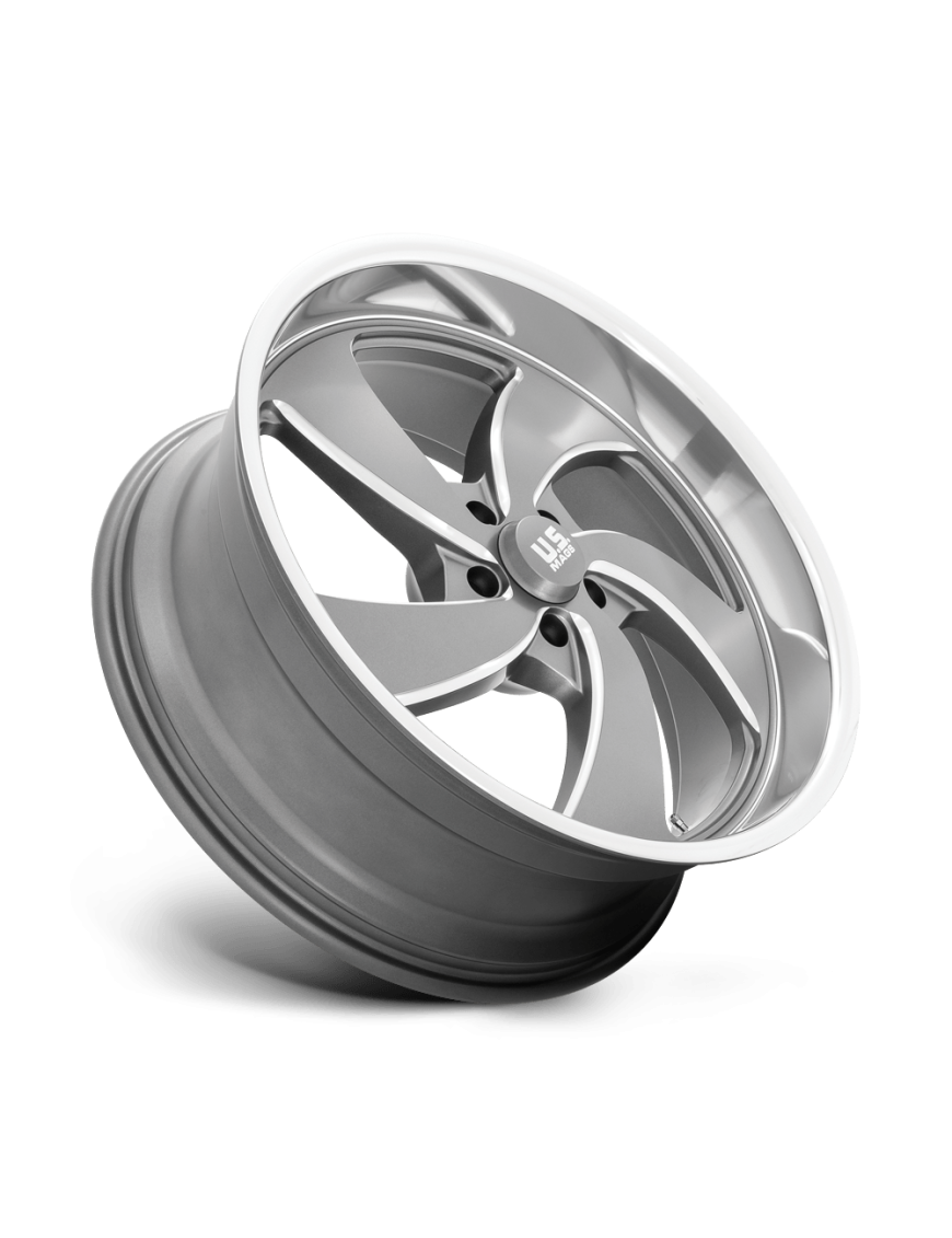 Felga aluminiowa U133 DESPERADO Anthracite Milled Diamond Cut Lip US MAGS 8.5x22 ET1 5x127 R