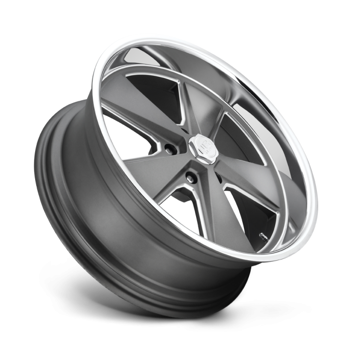 Felga aluminiowa U120 ROADSTER Matte Gun Metal Machined US MAGS 8.0x18 ET1 5x127 - ujęcie 3