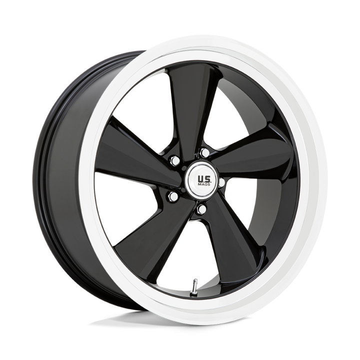 Felga aluminiowa U136 TS Gloss Black W/ Diamond Cut Lip US MAGS 9.0x22 ET15 5x127 L