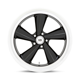 Felga aluminiowa U136 TS Gloss Black W/ Diamond Cut Lip US MAGS 9.0x22 ET15 5x127 L - ujęcie 2