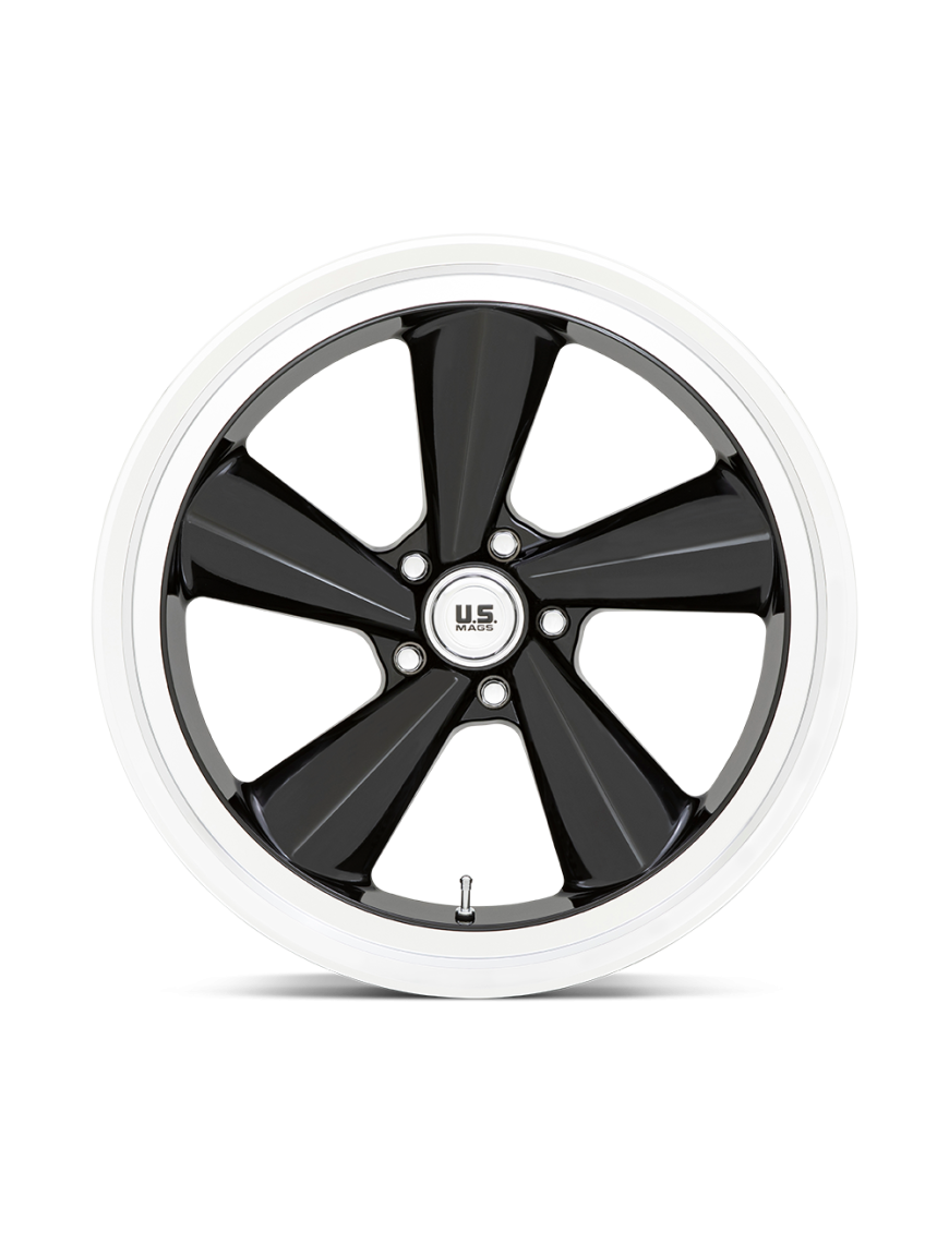 Felga aluminiowa U136 TS Gloss Black W/ Diamond Cut Lip US MAGS 9.0x22 ET15 5x127 L