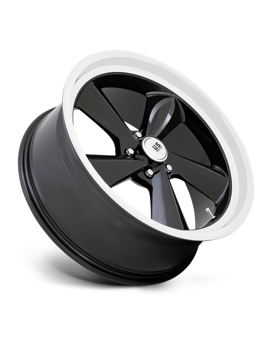 Felga aluminiowa U136 TS Gloss Black W/ Diamond Cut Lip US MAGS 9.0x22 ET15 5x127 L