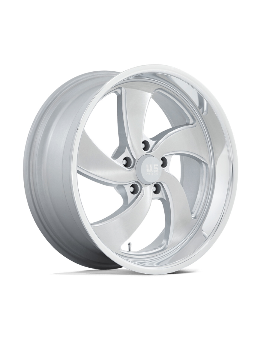 Felga aluminiowa U134 DESPERADO Silver Brushed Face Milled Diamond Cut Lip US MAGS 8.0x20 ET1 5x127 L