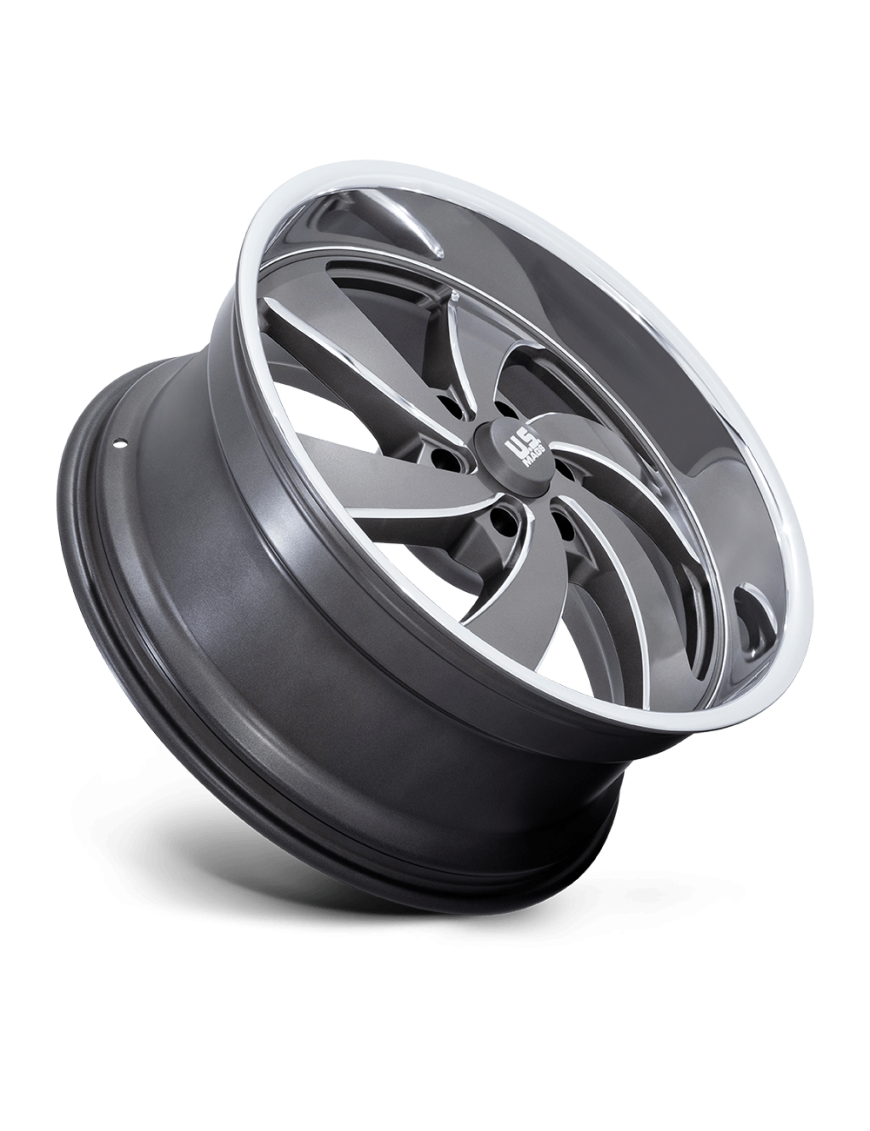 Felga aluminiowa U133 DESPERADO Anthracite Milled Diamond Cut Lip US MAGS 10.0x22 ET25 6x139.7 R