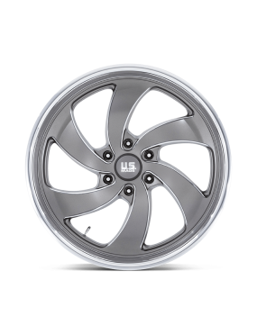 Felga aluminiowa U133 DESPERADO Anthracite Milled Diamond Cut Lip US MAGS 10.0x22 ET25 6x139.7 R