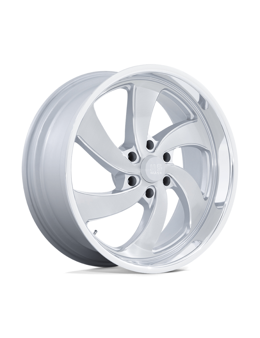 Felga aluminiowa U134 DESPERADO Silver Brushed Face Milled Diamond Cut Lip US MAGS 10.0x22 ET25 6x139.7 R