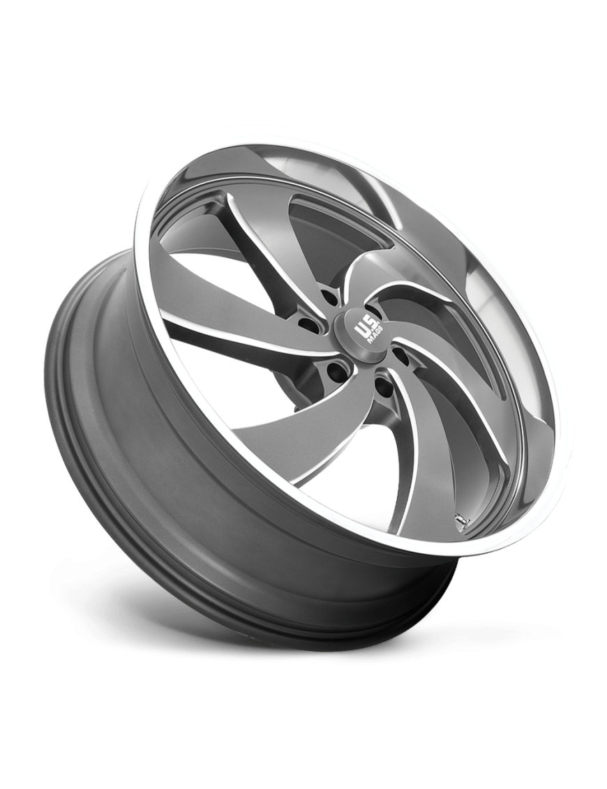 Felga aluminiowa U133 DESPERADO Anthracite Milled Diamond Cut Lip US MAGS 10.0x24 ET25 6x139.7 R