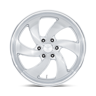 Felga aluminiowa U134 DESPERADO Silver Brushed Face Milled Diamond Cut Lip US MAGS 10.0x22 ET25 6x139.7 L - ujęcie 2