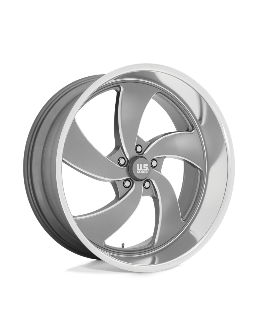 Felga aluminiowa U133 DESPERADO Anthracite Milled Diamond Cut Lip US MAGS 10.0x24 ET5 5x127 R