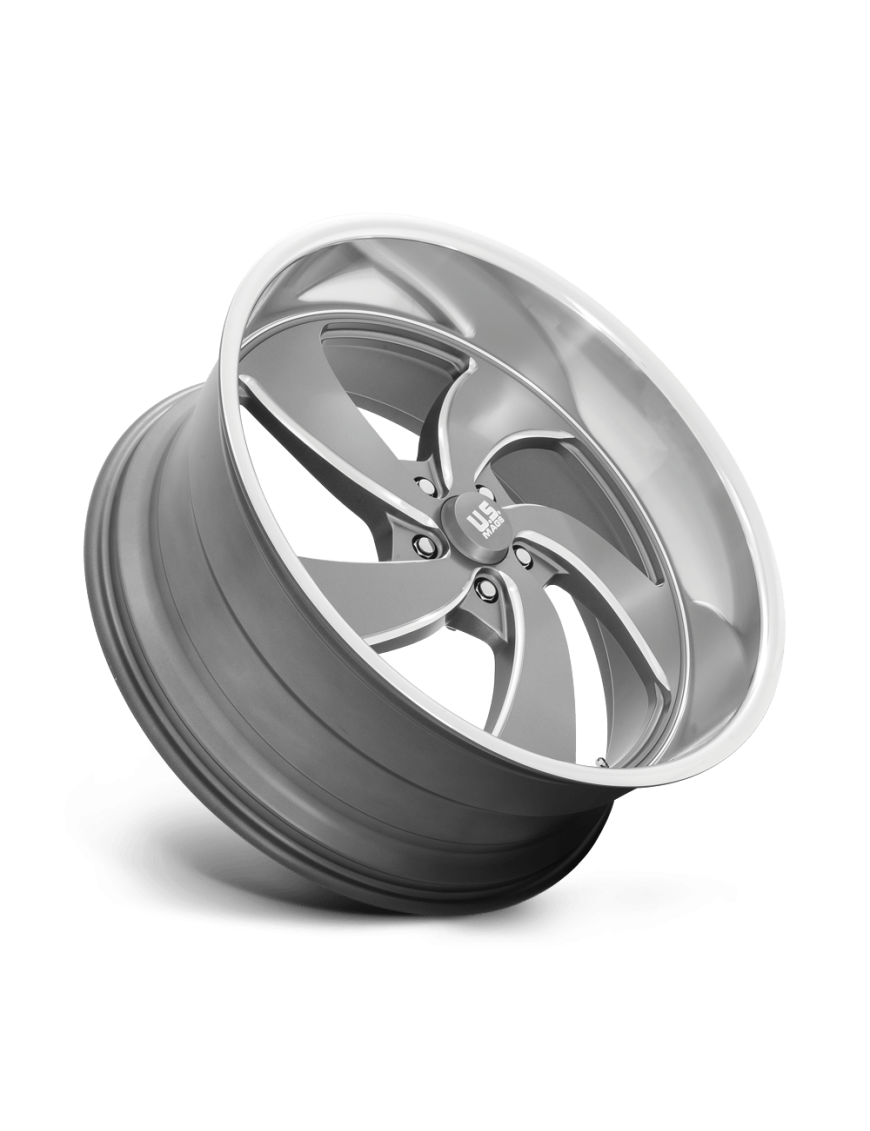 Felga aluminiowa U133 DESPERADO Anthracite Milled Diamond Cut Lip US MAGS 10.0x24 ET5 5x127 R