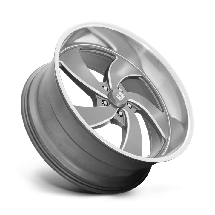 Felga aluminiowa U133 DESPERADO Anthracite Milled Diamond Cut Lip US MAGS 10.0x24 ET5 5x127 R - ujęcie 2