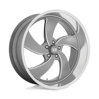 Felga aluminiowa U133 DESPERADO Anthracite Milled Diamond Cut Lip US MAGS 10.0x24 ET5 5x127 L
