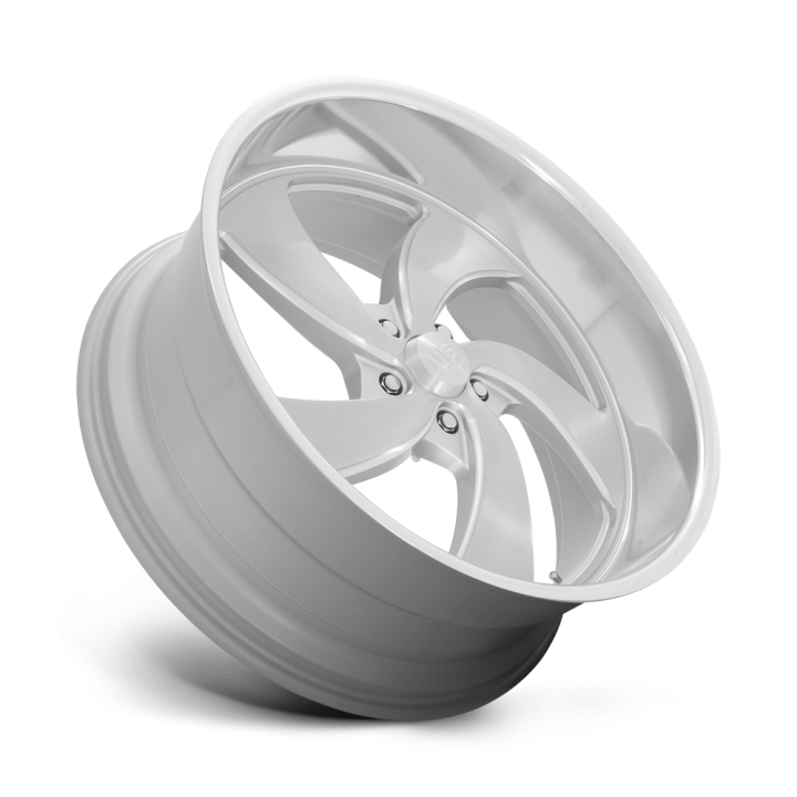 Felga aluminiowa U134 DESPERADO Silver Brushed Face Milled Diamond Cut Lip US MAGS 10.0x24 ET5 5x127 R - ujęcie 3