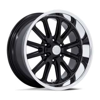 Felga aluminiowa UC145 RAMBLER 6 Gloss Black Diamond Cut Lip US MAGS 8.0x20 ET1 6x139.7