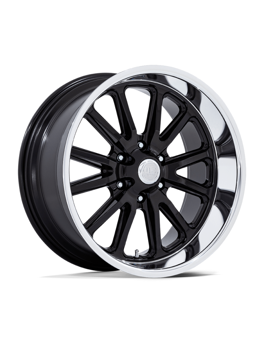 Felga aluminiowa UC145 RAMBLER 6 Gloss Black Diamond Cut Lip US MAGS 8.0x20 ET1 6x139.7