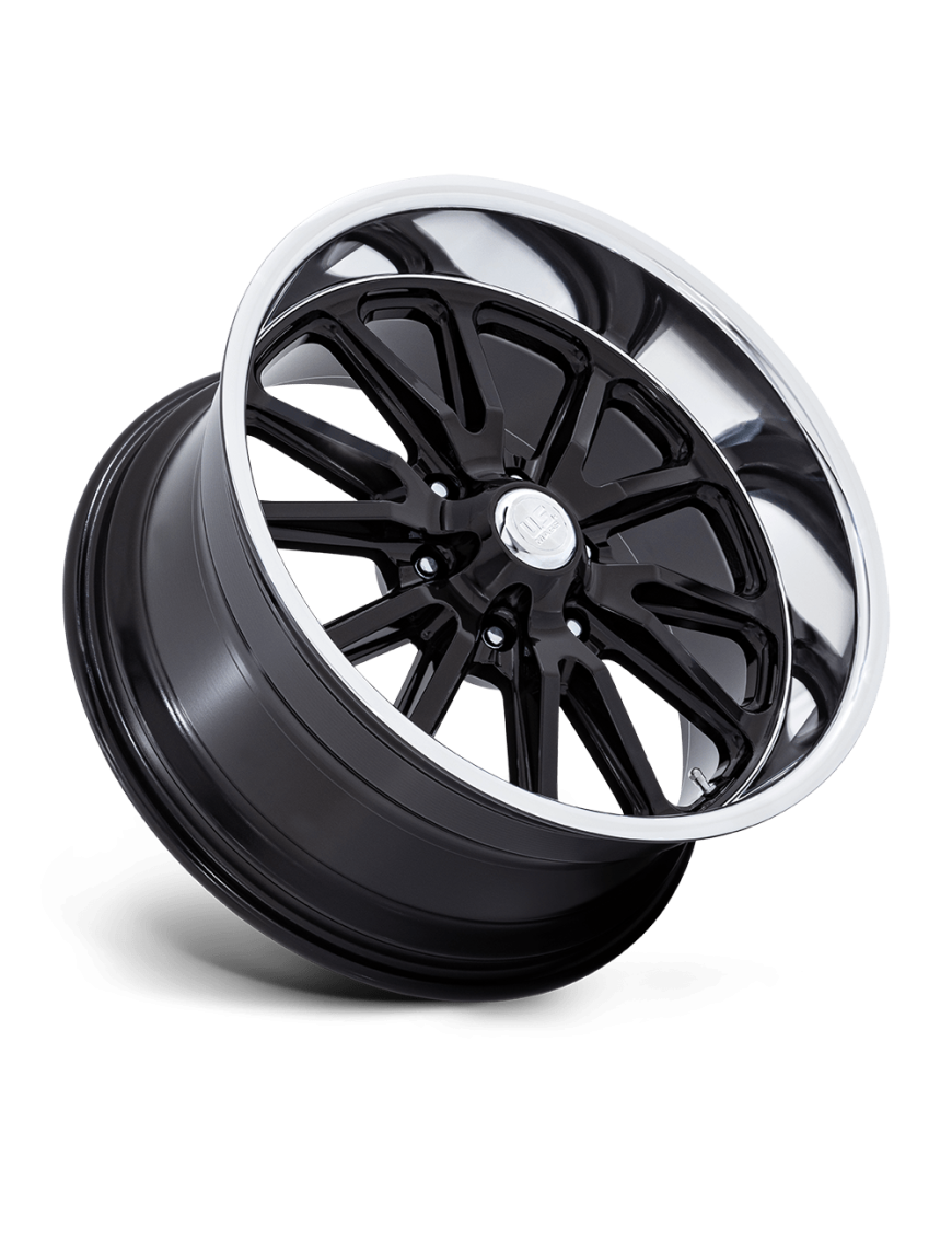 Felga aluminiowa UC145 RAMBLER 6 Gloss Black Diamond Cut Lip US MAGS 8.0x20 ET1 6x139.7