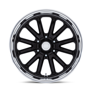 Felga aluminiowa UC145 RAMBLER 6 Gloss Black Diamond Cut Lip US MAGS 9.5x20 ET1 6x139.7 - ujęcie 2