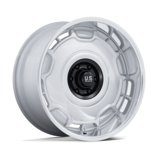 Felga aluminiowa UC146 ARLINGTON Silver Matte Black Center W/ Diamond Cut Lip US MAGS 10.5x22 ET12 6x139.7