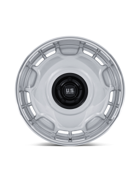 Felga aluminiowa UC146 ARLINGTON Silver Matte Black Center W/ Diamond Cut Lip US MAGS 10.5x22 ET12 5x127