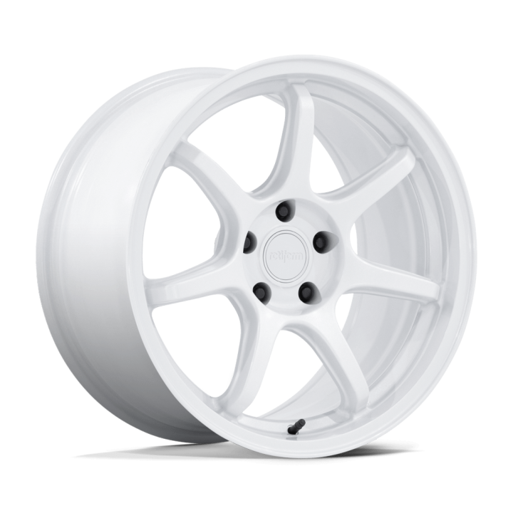 Felga aluminiowa RC208 BPU Gloss White ROTIFORM 8.5x19 ET20 5x114.3