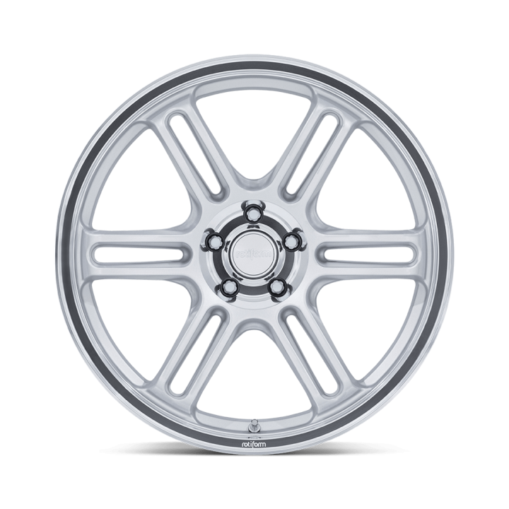 Felga aluminiowa RC209 RPS Matte Silver With Diamond Cut Lip ROTIFORM 8.5x19 ET20 5x114.3 - ujęcie 4