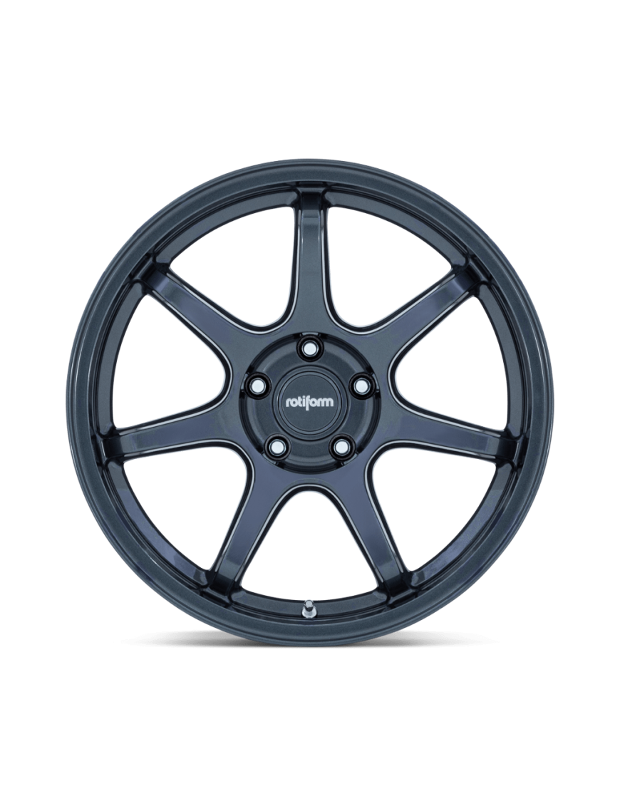 Felga aluminiowa RC208 BPU Gloss Blue Gray ROTIFORM 8.5x19 ET20 5x114.3