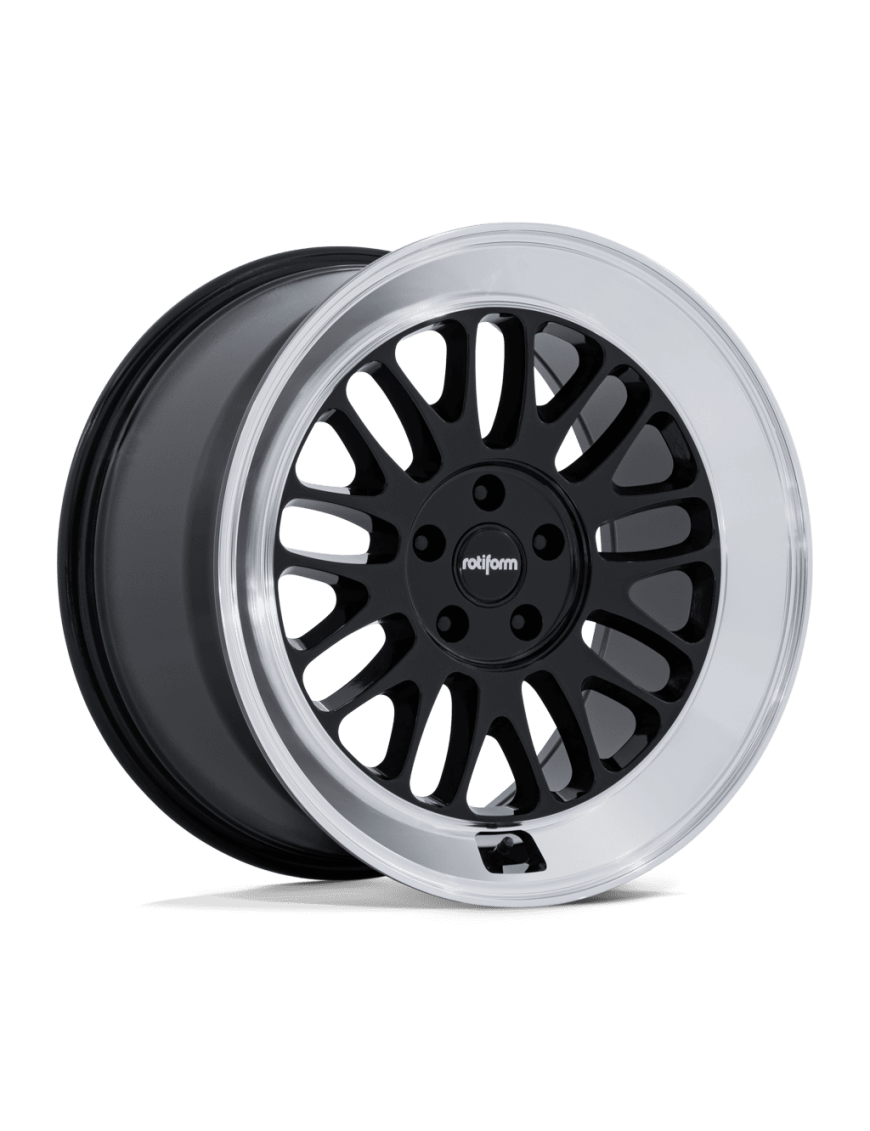 Felga aluminiowa RC214 SCP Gloss Black With Diamond Cut Lip ROTIFORM 8.5x18 ET22 5x114.3