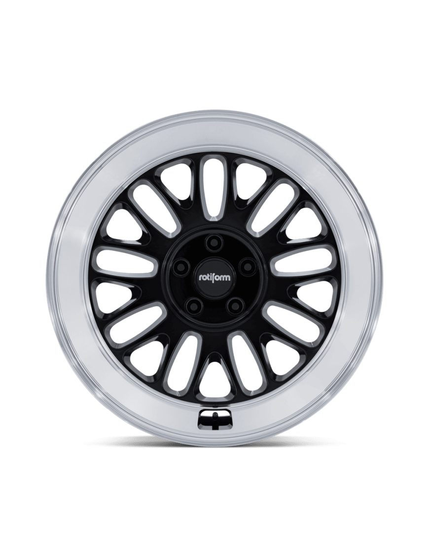 Felga aluminiowa RC214 SCP Gloss Black With Diamond Cut Lip ROTIFORM 8.5x18 ET22 5x114.3
