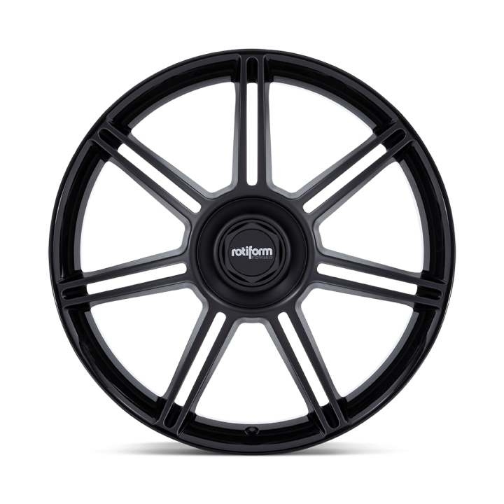 Felga aluminiowa FRA Gloss Black With M-black Spokes Rotiform 10.0x22 ET56 5x130 - ujęcie 3