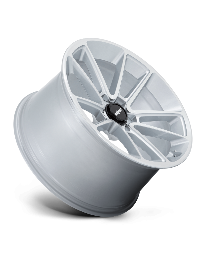 Felga aluminiowa R192 BTL Gloss Silver With Machined Face Rotiform 10.0x22 ET60 5x130