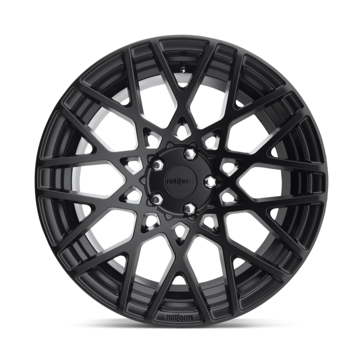 Felga aluminiowa R112 BLQ Matte Black ROTIFORM 8.5x18 ET38 5x114.3 - ujęcie 4