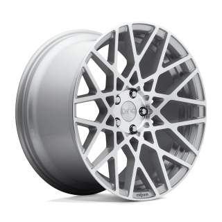 Felga aluminiowa R110 BLQ Gloss Silver Machined ROTIFORM 8.5x18 ET38 5x114.3