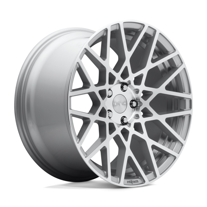 Felga aluminiowa R110 BLQ Gloss Silver Machined ROTIFORM 8.5x18 ET38 5x114.3