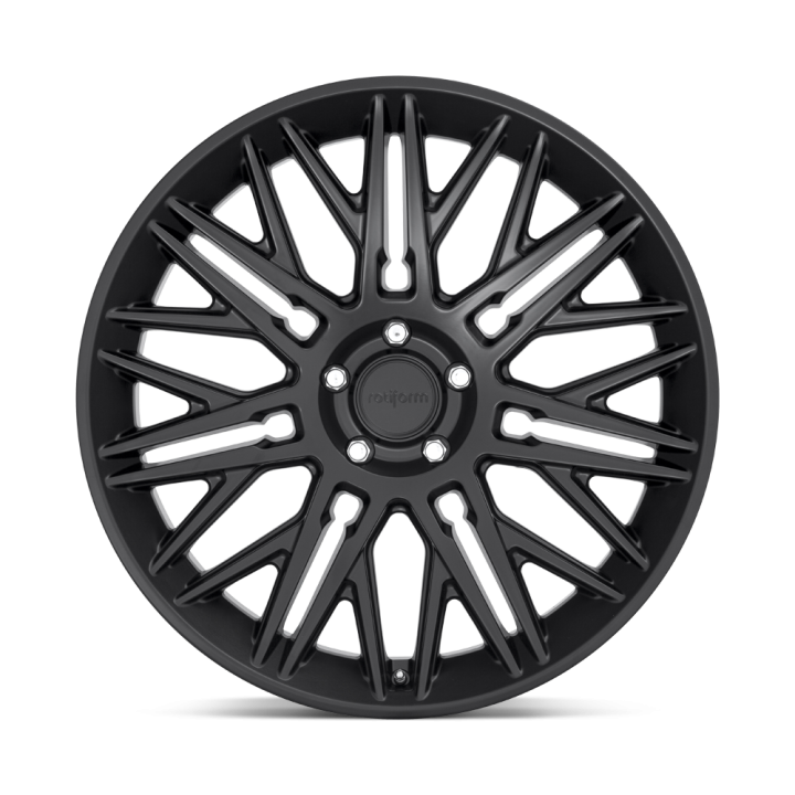 Felga aluminiowa R164 JDR Matte Black ROTIFORM 10.0x22 ET30 6x135 - ujęcie 4