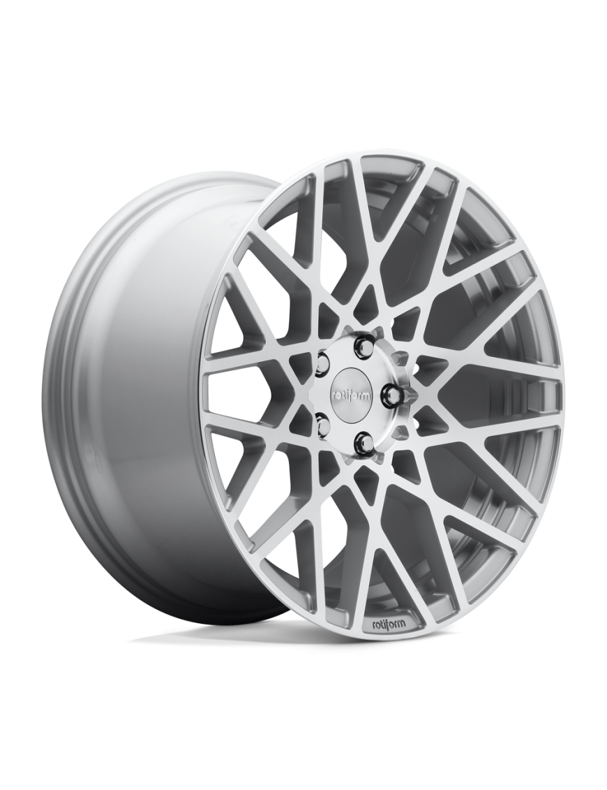 Felga aluminiowa R110 BLQ Gloss Silver Machined ROTIFORM 8.5x19 ET38 5x114.3
