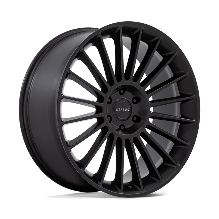 Felga aluminiowa Venti Matte Black Status 9.5x22 ET25 6x135