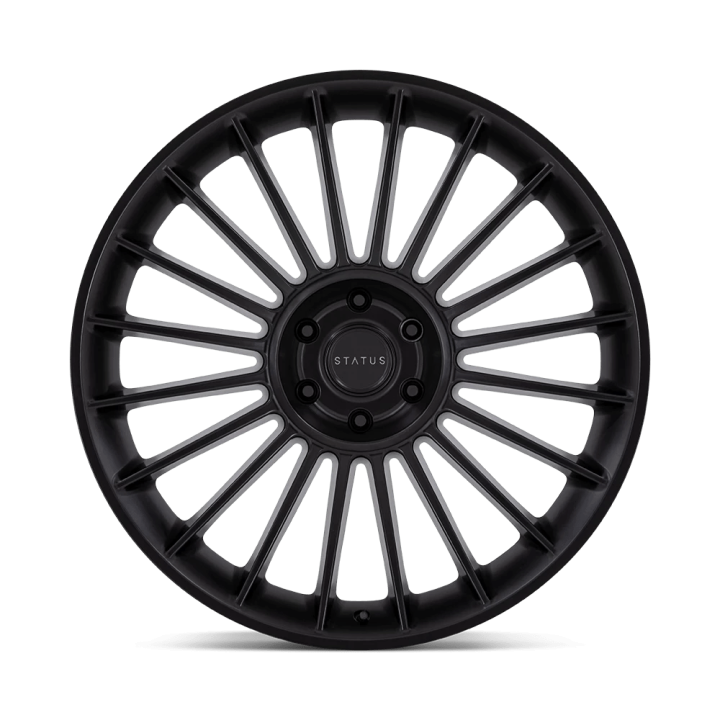 Felga aluminiowa Venti Matte Black Status 9.5x22 ET25 6x135 - ujęcie 3