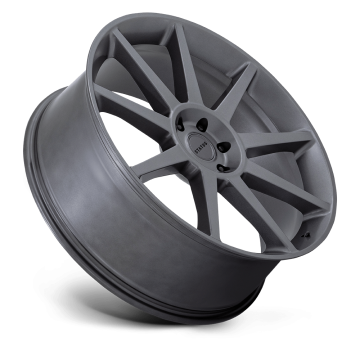 Felga aluminiowa MAMMOTH Matte Anthracite STATUS 10.0x24 ET35 5x120 - ujęcie 2