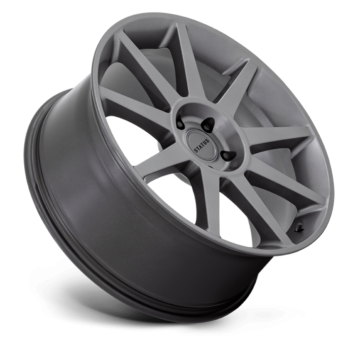 Felga aluminiowa MAMMOTH Matte Anthracite STATUS 9.5x22 ET30 5x120 - ujęcie 2