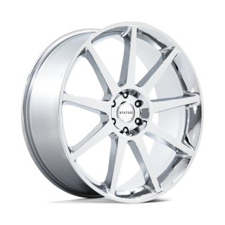 Felga aluminiowa MAMMOTH Chrome STATUS 10.0x26 ET30 6x135