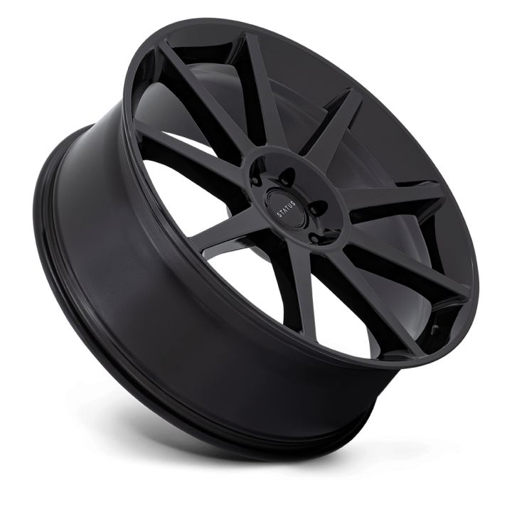 Felga aluminiowa MAMMOTH Gloss Black STATUS 10.0x26 ET30 6x135 - ujęcie 3
